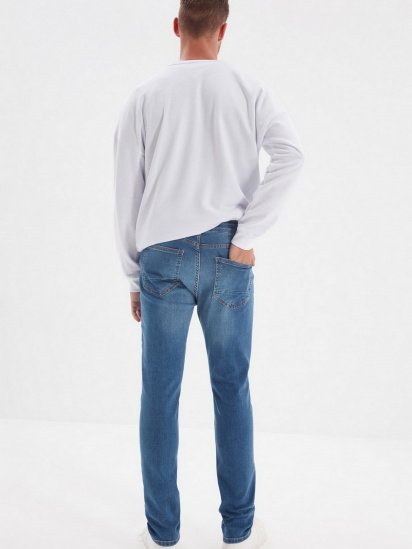 Скинни джинсы Trendyol Skinny модель TMNAW22JE0063/Mavi — фото - INTERTOP