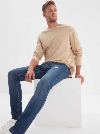Скіні джинси Trendyol Skinny модель TMNAW22JE0304/Lacivert — фото - INTERTOP