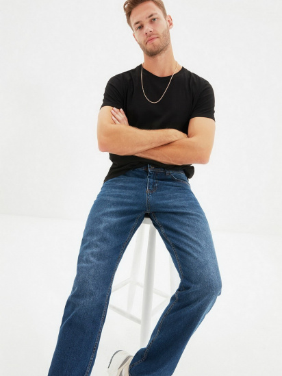 Прямые джинсы Trendyol Regular модель TMNAW22JE0193/Indigo — фото 4 - INTERTOP
