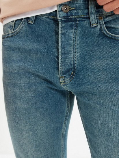 Скіні джинси Trendyol Skinny модель TMNAW22JE0311/Indigo — фото 5 - INTERTOP