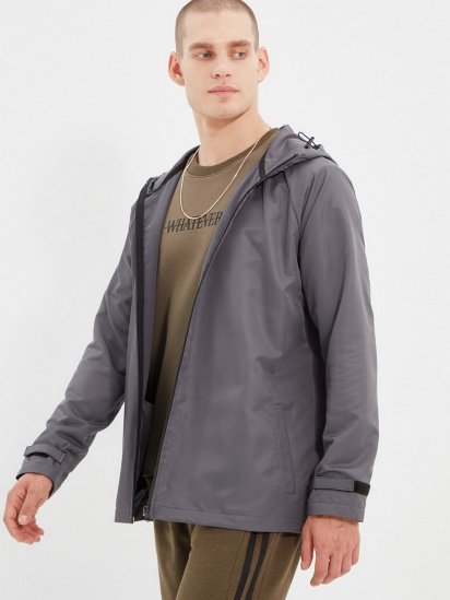 Демісезонна куртка Trendyol модель TMNAW22MO0489/Fume — фото 5 - INTERTOP