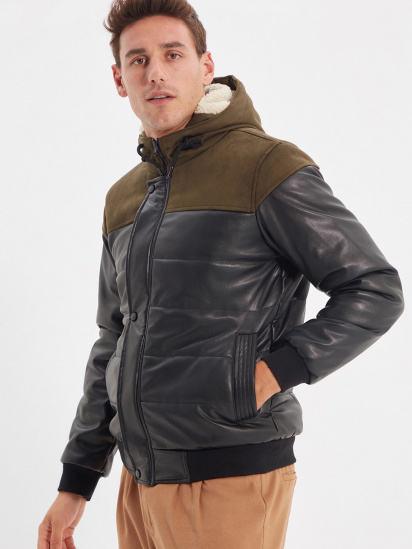 Демісезонна куртка Trendyol модель TMNAW22MO0122/Siyah — фото 4 - INTERTOP