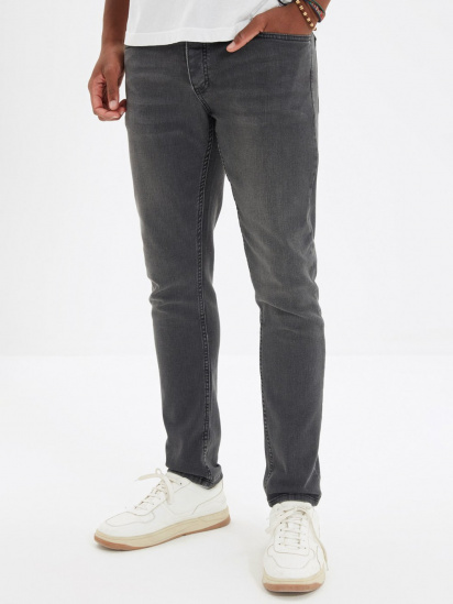 Скинни джинсы Trendyol Skinny модель TMNAW22JE0210/Gri — фото 5 - INTERTOP