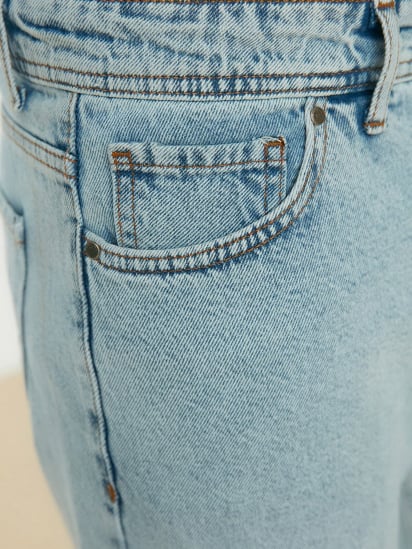 Прямі джинси Trendyol Regular модель TMNSS22JE0231/Mavi — фото 2 - INTERTOP