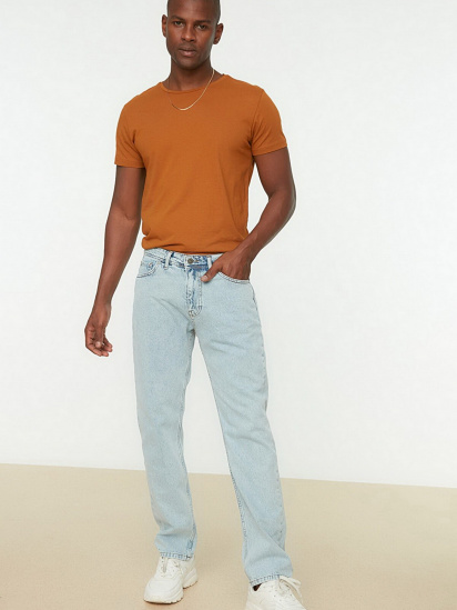 Прямые джинсы Trendyol Regular модель TMNSS22JE0231/Mavi — фото 5 - INTERTOP