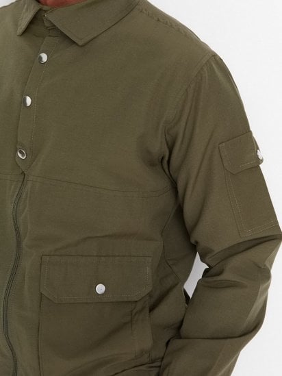 Демисезонная куртка Trendyol модель TMNAW22MO0241/Haki — фото 4 - INTERTOP