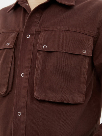Джинсовая куртка Trendyol модель TMNAW20CE0234/Kahverengi — фото 5 - INTERTOP