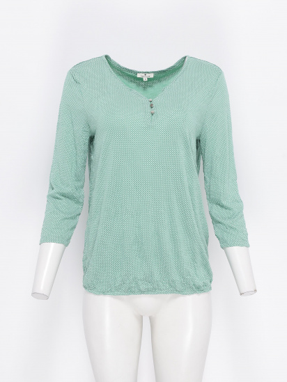 Блуза Tom Tailor модель 1024038.XX.70_с.зелений з білим — фото - INTERTOP
