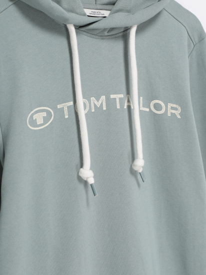 Худі Tom Tailor модель 1030553.XX.10_оливковий — фото - INTERTOP