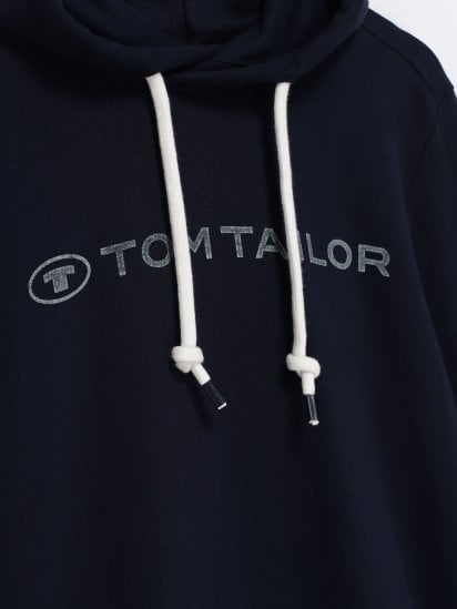 Худі Tom Tailor модель 1030553.XX.10_т.синій — фото - INTERTOP