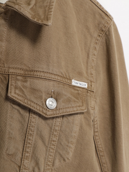 Джинсова куртка Tom Tailor модель 3556856.XX.10_бежевий — фото - INTERTOP