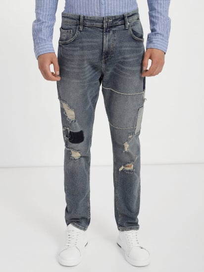 Прямі джинси Tom Tailor модель 1002735.XX.12_синій комб. — фото - INTERTOP