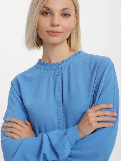 Блуза Tom Tailor модель 1006350.XX.71_синій — фото 3 - INTERTOP
