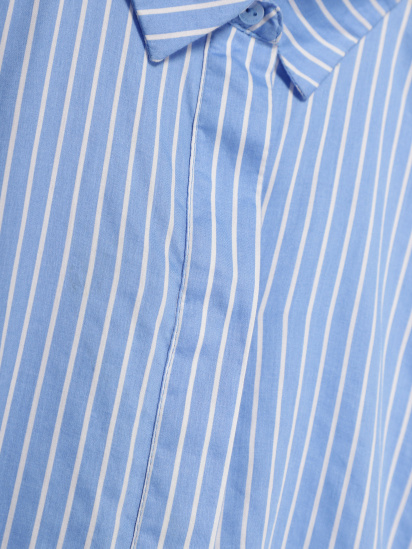 Сорочка Tom Tailor модель 1008061.XX.70_с.синій з білим — фото - INTERTOP