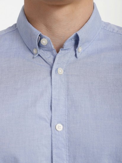 Рубашка Tom Tailor модель 1008320.XX.10_блакитний — фото 3 - INTERTOP