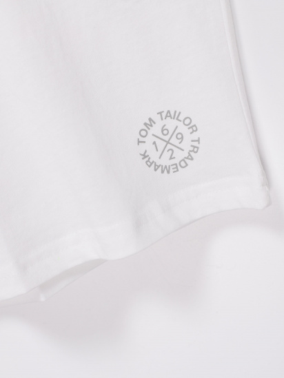 Набор футболок Tom Tailor модель 1008639.XX.10_білий — фото 3 - INTERTOP