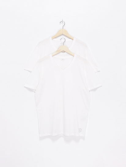 Набір футболок Tom Tailor модель 1008639.XX.10_білий — фото - INTERTOP