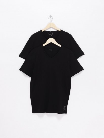Набір футболок Tom Tailor модель 1008639.XX.10_чорний — фото - INTERTOP