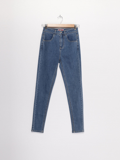 Прямі джинси Truu модель T20132504_синій — фото - INTERTOP