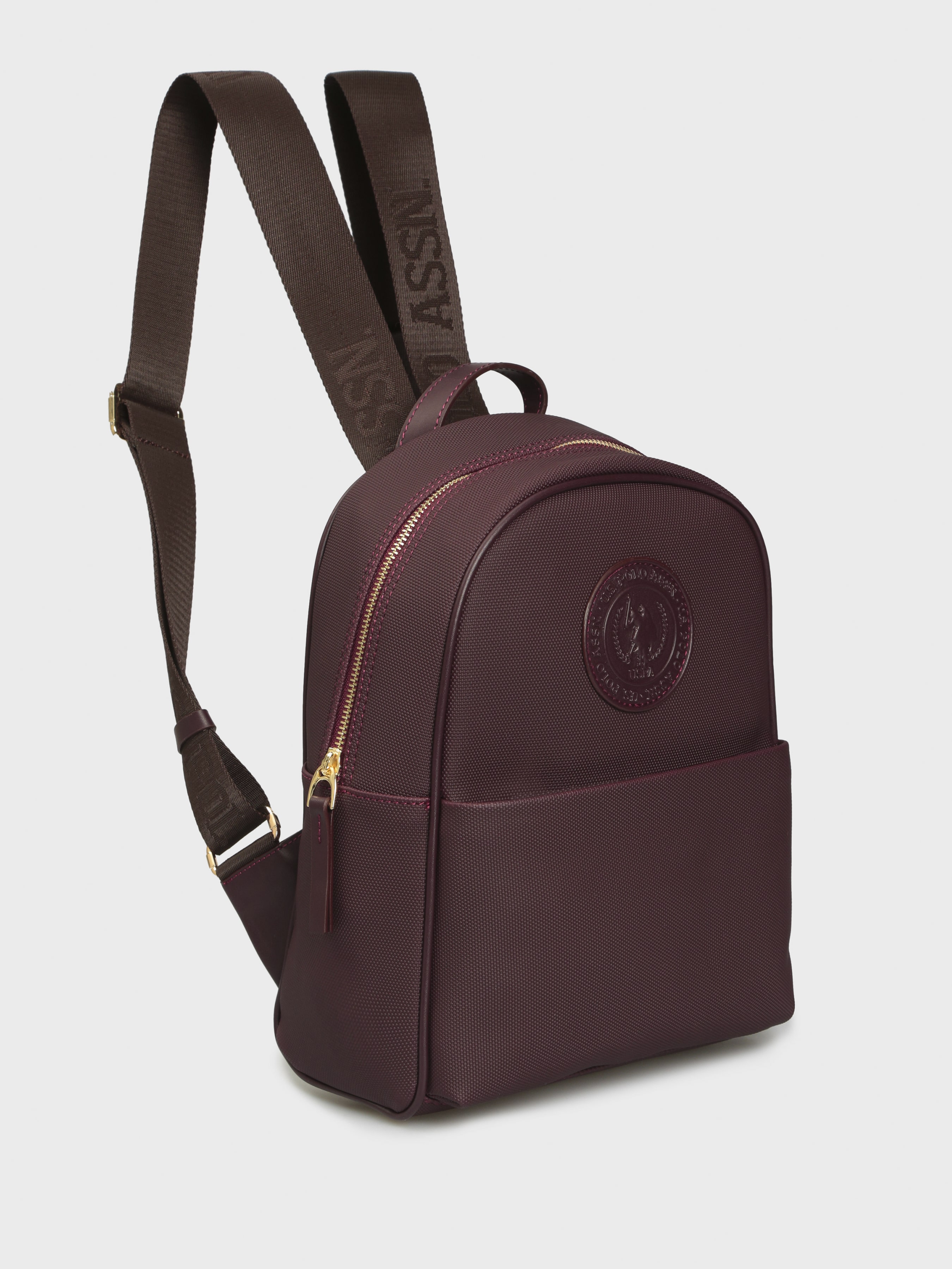 

US Polo Сумка (US21820_D.PURPLE) Женское, цвет - Бордовый, материал - Полиэстер