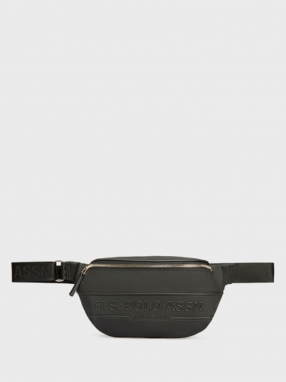 Поясная сумка US Polo модель US21835_BLACK-BLACK — фото - INTERTOP