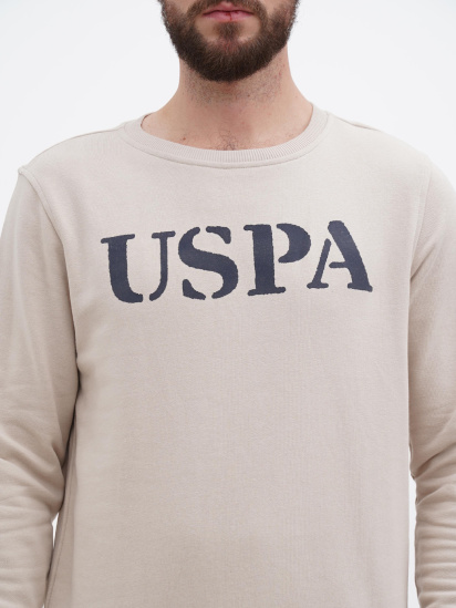Свитшот US Polo модель USPA.1450003.VR049 — фото 4 - INTERTOP