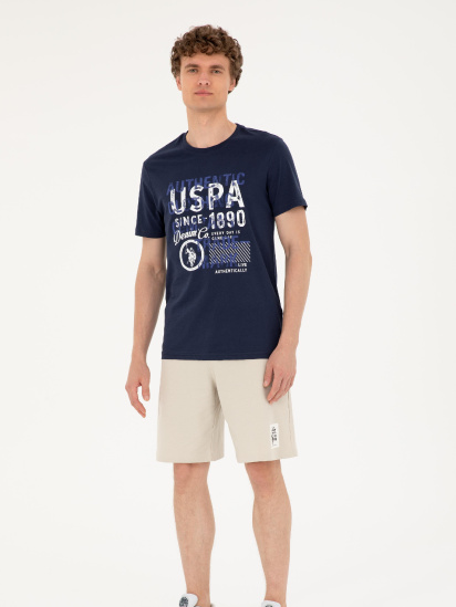 Футболка US Polo модель USPAINT.1573115.VR033 — фото 4 - INTERTOP