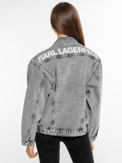 Джинсова куртка Karl Lagerfeld модель 211W1421_D14 — фото - INTERTOP