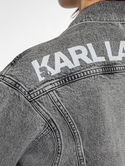 Джинсова куртка Karl Lagerfeld модель 211W1421_D14 — фото 3 - INTERTOP