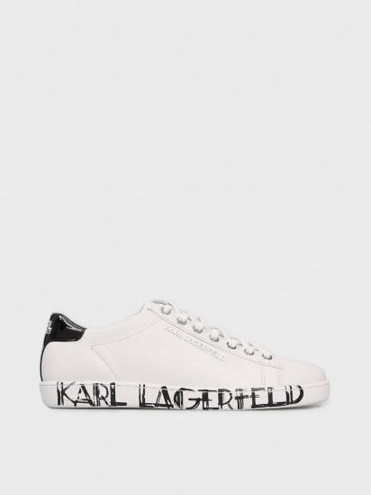 Кеды низкие Karl Lagerfeld модель KL61286_011 — фото - INTERTOP