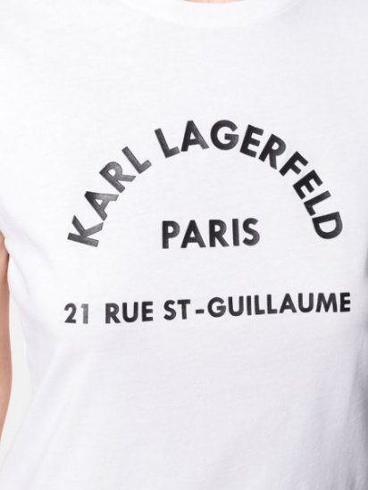 Футболки и поло Karl Lagerfeld модель 96KW1730_100_0041 — фото 3 - INTERTOP