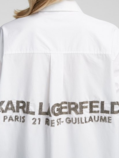Блуза Karl Lagerfeld модель 96KW1604_100_0041 — фото 4 - INTERTOP
