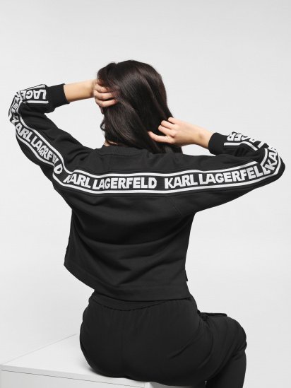 Свитшот Karl Lagerfeld rue st-guillaume logo sweat модель 201W1852_999_0041 — фото 3 - INTERTOP