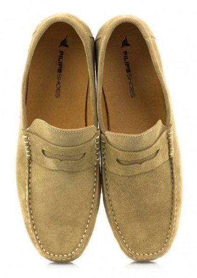 Мокасини та топ-сайдери Filipe Shoes модель 8711 taupe — фото 6 - INTERTOP