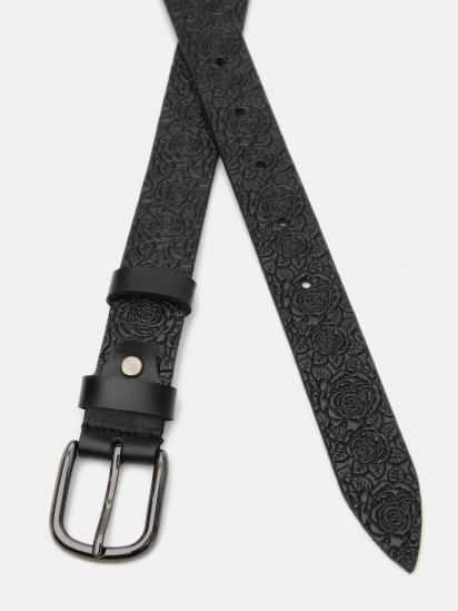 Ремінь Borsa Leather модель V1100GX25-black — фото - INTERTOP