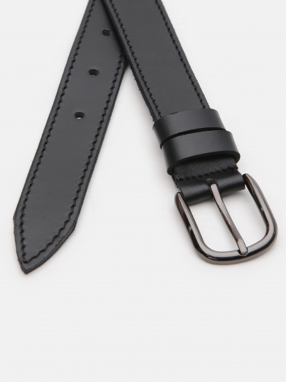 Ремень Borsa Leather модель V1110GX28-black — фото - INTERTOP