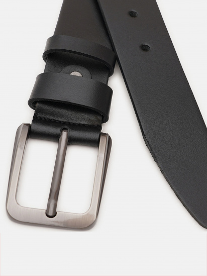 Ремінь Borsa Leather модель V1115FX15-black — фото - INTERTOP