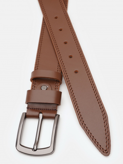Ремінь Borsa Leather модель V1115FX58-brown — фото - INTERTOP