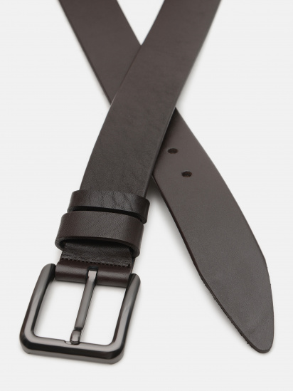 Ремень Borsa Leather модель V1115GX05-brown — фото - INTERTOP