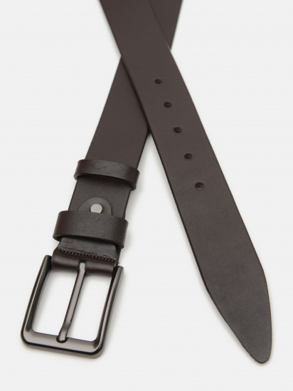 Ремень Borsa Leather модель V1115GX10-brown — фото - INTERTOP