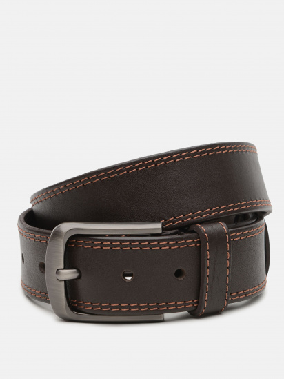 Ремень Borsa Leather модель V1115GX12-brown — фото - INTERTOP