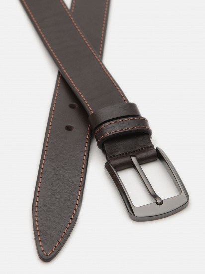 Ремень Borsa Leather модель V1115GX19-brown — фото - INTERTOP