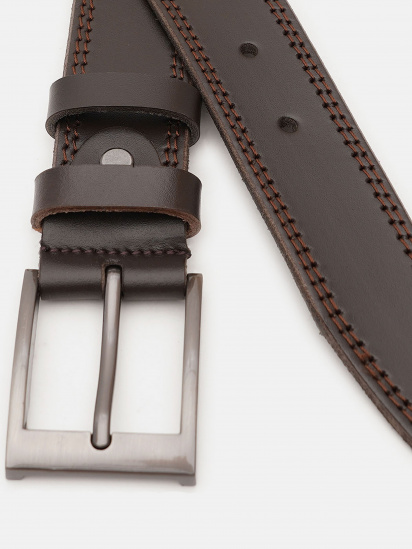 Ремінь Borsa Leather модель V1125FX12-brown — фото - INTERTOP