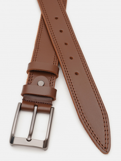 Ремінь Borsa Leather модель V1125FX47-brown — фото - INTERTOP