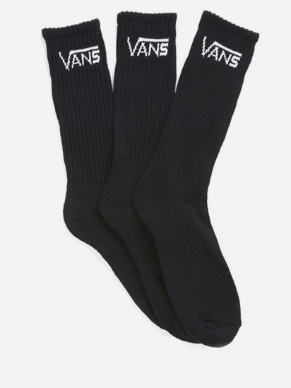 Набір шкарпеток Vans Classic Crew модель VN000XSEBLK1 — фото - INTERTOP