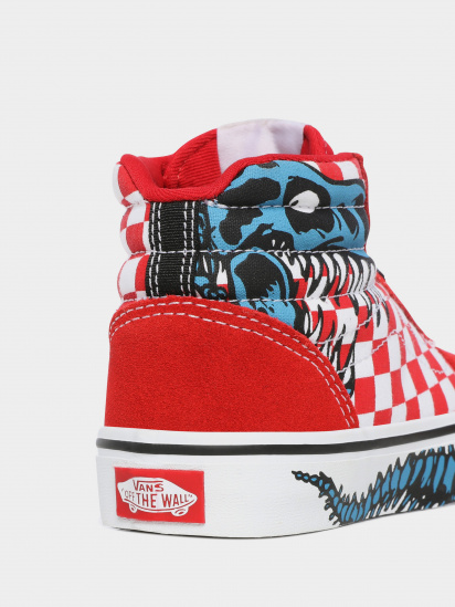 Кеды высокие Vans Ward Hi DINO BONEZ модель VN0A38JA16S1 — фото 4 - INTERTOP