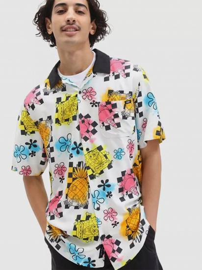 Рубашка Vans x SpongeBob Airbrush Woven модель VN0A5FOOZAS1 — фото - INTERTOP