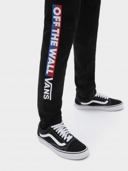 Штаны спортивные Vans Easy Logo Fleece Pant модель VN0A5FMZBLK1 — фото 4 - INTERTOP