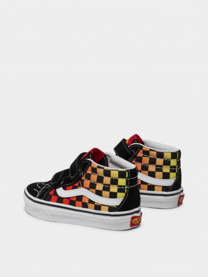 Кеди високі Vans Flame Logo Repeat Sk8-Mid Reissue модель VN0A38HHABX1 — фото 4 - INTERTOP