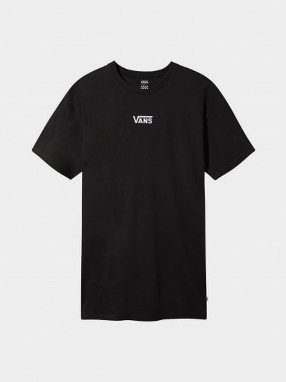 Платье-футболка Vans Center Vee Tee модель VN0A4RU2BLK1 — фото 3 - INTERTOP